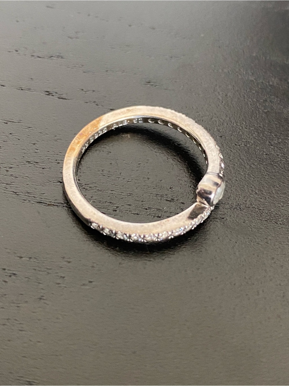 Pandora Sterling Silver Two Sparkling Hearts Ring - Picture 8 of 8